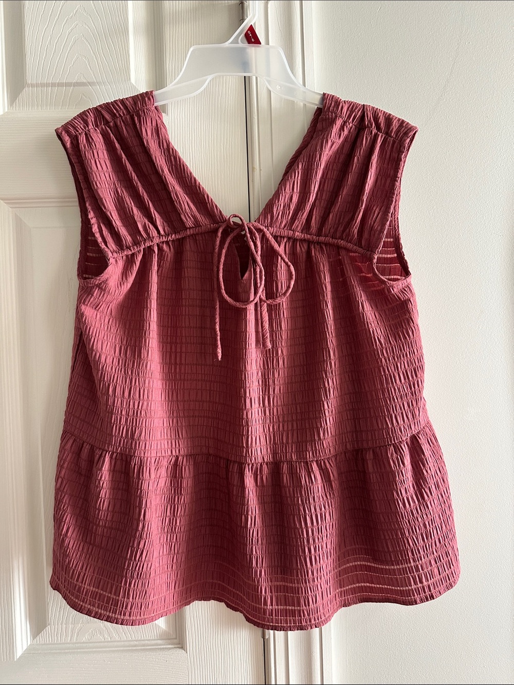 Loft mauve top, size medium